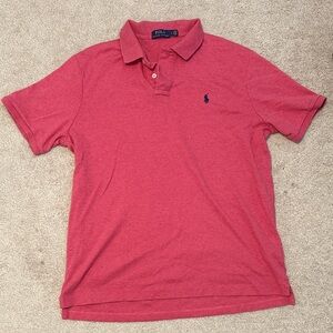 LAST CALL Polo by Ralph Lauren Men's Classic Red Polo Shirt size large